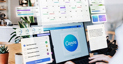 Webinar Canva con IA: diseña contenidos profesionales en minutos y sin ser diseñador